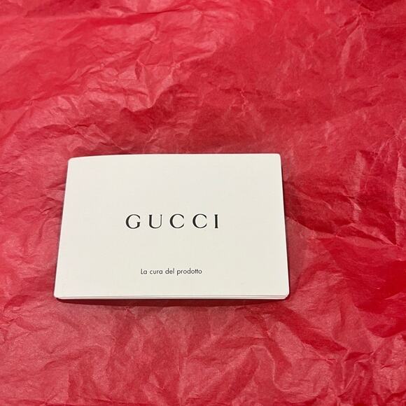 GUCCI Patent Leather Crystal Embellishments D'Orsay Pumps Size 9 NEW - Picture 9 of 10